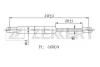 GF-2440 ZEKKERT Газовая пружина, капот