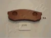 Превью - 51-02-210 ASHIKA Комплект тормозных колодок, дисковый тормоз (фото 2)