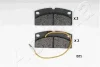 Превью - 50-00-021 ASHIKA Комплект тормозных колодок, дисковый тормоз (фото 3)