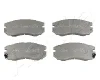 Превью - 50-07-708 ASHIKA Комплект тормозных колодок, дисковый тормоз (фото 3)