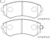 Превью - KD1722 ASIMCO Комплект тормозных колодок, дисковый тормоз (фото 2)