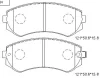 Превью - KD1722 ASIMCO Комплект тормозных колодок, дисковый тормоз (фото 3)
