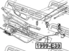 Превью - 1999-E39 FEBEST Тросик замка капота (фото 2)