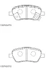 Превью - KD1789 ASIMCO Комплект тормозных колодок, дисковый тормоз (фото 2)