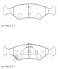 Превью - KD9730 ASIMCO Комплект тормозных колодок, дисковый тормоз (фото 2)