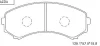 Превью - KD3792 ASIMCO Комплект тормозных колодок, дисковый тормоз (фото 2)