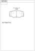 Превью - KD1538 ASIMCO Комплект тормозных колодок, дисковый тормоз (фото 3)