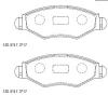 Превью - KD7751F ASIMCO Комплект тормозных колодок, дисковый тормоз (фото 2)