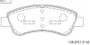 Превью - KD7734 ASIMCO Комплект тормозных колодок, дисковый тормоз (фото 2)