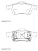 Превью - KD7781 ASIMCO Комплект тормозных колодок, дисковый тормоз (фото 2)
