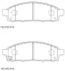 Превью - KD4723 ASIMCO Комплект тормозных колодок, дисковый тормоз (фото 2)