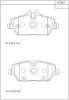 Превью - KD72801 ASIMCO Комплект тормозных колодок, дисковый тормоз (фото 2)