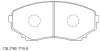 Превью - KD4702 ASIMCO Комплект тормозных колодок, дисковый тормоз (фото 3)
