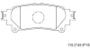Превью - KD2504 ASIMCO Комплект тормозных колодок, дисковый тормоз (фото 2)