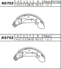 Превью - K6702 ASIMCO Комплект тормозных колодок (фото 2)