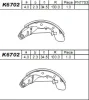 Превью - K6702 ASIMCO Комплект тормозных колодок (фото 3)