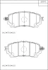 Превью - KD3049 ASIMCO Комплект тормозных колодок, дисковый тормоз (фото 2)