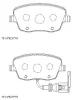 Превью - KD7551 ASIMCO Комплект тормозных колодок, дисковый тормоз (фото 2)