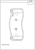 Превью - KD7399 ASIMCO Комплект тормозных колодок, дисковый тормоз (фото 2)