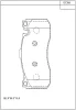 Превью - KD7399 ASIMCO Комплект тормозных колодок, дисковый тормоз (фото 3)
