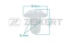 BE-1809 ZEKKERT Зажим, молдинг / защитная накладка