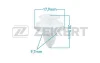 BE-2013 ZEKKERT Зажим, молдинг / защитная накладка