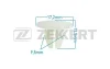 BE-2180 ZEKKERT Зажим, молдинг / защитная накладка