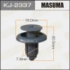 KJ-2337 MASUMA Зажим, молдинг / защитная накладка
