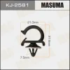 KJ-2581 MASUMA Зажим, молдинг / защитная накладка
