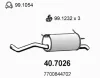 Превью - 40.7026 ASSO Глушитель выхлопных газов конечный (фото 2)