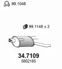 Превью - 34.7109 ASSO Глушитель выхлопных газов конечный (фото 2)