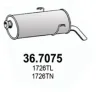 Превью - 36.7075 ASSO Глушитель выхлопных газов конечный (фото 2)