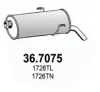 Превью - 36.7075 ASSO Глушитель выхлопных газов конечный (фото 3)