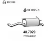 Превью - 40.7029 ASSO Глушитель выхлопных газов конечный (фото 3)