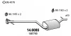 Превью - 14.6085 ASSO Средний глушитель выхлопных газов (фото 2)