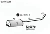 Превью - 12.6070 ASSO Средний глушитель выхлопных газов (фото 3)