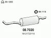 Превью - 08.7020 ASSO Глушитель выхлопных газов конечный (фото 2)