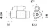 Превью - MS 1000 KNECHT/MAHLE Стартер (фото 2)