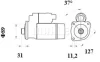 Превью - MS 1033 KNECHT/MAHLE Стартер (фото 2)