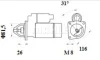 Превью - MS 1086 KNECHT/MAHLE Стартер (фото 2)