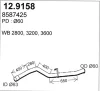 Превью - 12.9158 ASSO Труба выхлопного газа (фото 2)