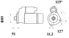 MS 887 KNECHT/MAHLE Стартер