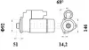 Превью - MS 976 KNECHT/MAHLE Стартер (фото 2)