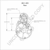 Превью - MS1-409A PRESTOLITE ELECTRIC Стартер (фото 2)