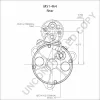 Превью - MS1-464 PRESTOLITE ELECTRIC Стартер (фото 3)