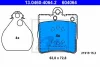 Превью - 13.0460-4064.2 ATE Комплект тормозных колодок, дисковый тормоз (фото 3)