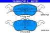 Превью - 13.0460-7121.2 ATE Комплект тормозных колодок, дисковый тормоз (фото 3)
