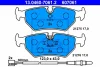 Превью - 13.0460-7061.2 ATE Комплект тормозных колодок, дисковый тормоз (фото 2)