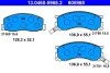 Превью - 13.0460-5968.2 ATE Комплект тормозных колодок, дисковый тормоз (фото 2)