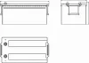 Превью - EE2253 EXIDE Стартерная аккумуляторная батарея (фото 2)